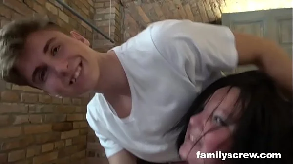 Caring Family Makes Grandpa Feel His Cock Again!