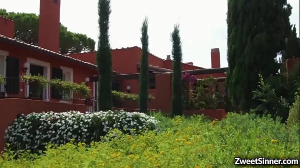 Hot latina babe Vanessa Sky bangs with black stud Ricky Johnson and swallowing his large black cock and riding him so hard like a crazy cowgirl.