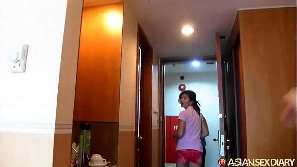 AsianSexDiary Tight Pussy Busty Filipina Gets Creampie Fucked