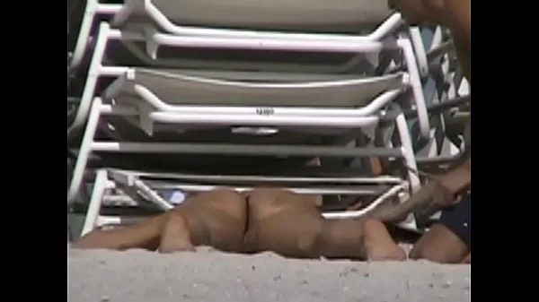 Exhibitionist Wife 42 Part 4 - MILF Heather Silk Flashing Shaved Pussy At Topless Beach Voyeur While Her Husband Films!!!