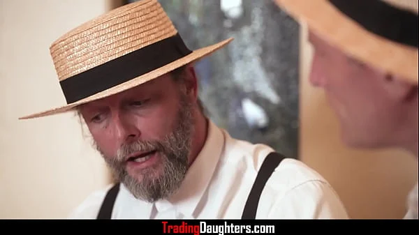 Amish Men Swap Stepdaughters- Adrianna Jade, Emma Starletto