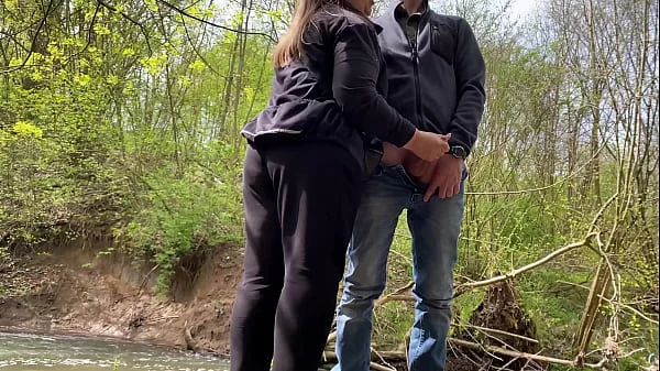 My Stepmother in law's hot tongue is deep in my throat while she jerks off my cock