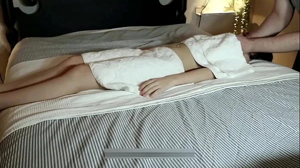 Model Convinced To Let Me Touch Her Naked Body - Massage Part 2