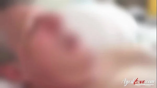 AGEDLOVE Mature Chick And Handy Lover Hardcore Fuck And Blowjob