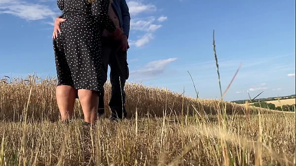 Madly wanting to fuck my horny neighbor MILF in the ass but getting a handjob from her instead