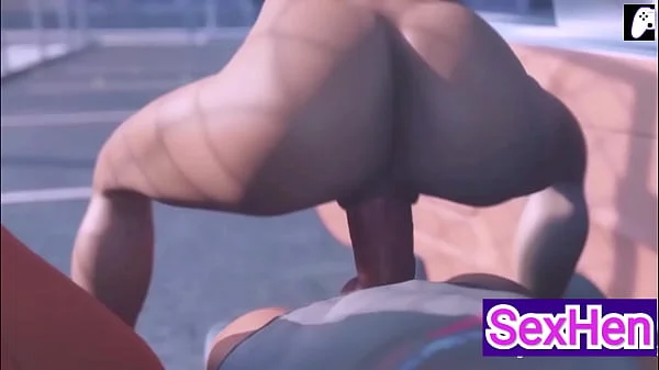 (4K) Horny MILF seeks and finds lucky dick to fuck and cum inside her | Hentai 3D