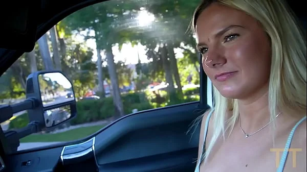 SEXY 20 Year Old Blonde Cheats on Her Boyfriend in Parking Lot - Lacy Tate TT S1E18