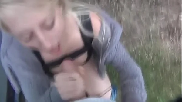 SEXY BLONDE BLUE EYED GERMAN AMATEUR TAKES A LOAD OF CUM ON HER TONGUE AND SWALLOWS EVERY DROP