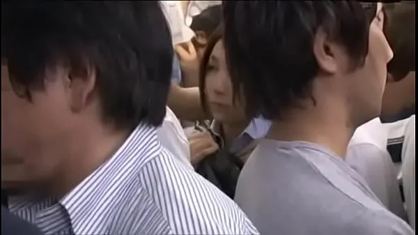 Japanese girls groped on the train(Uncensored) part3