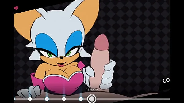 ROUGE THE BAT SEX GAME, CREAMPIE, AND BIG COCK