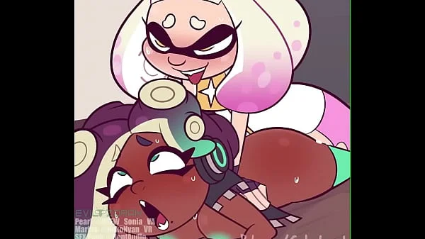 Splatoon Pearl x Marina Futa animation with Sound