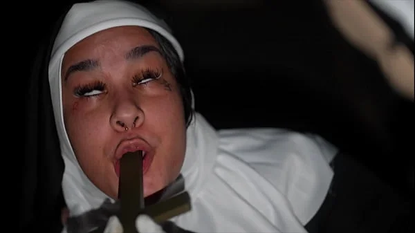 The Nun : Thirst For Pussy Starring Foreign Asia And Gibby The Clown As Sister Mary