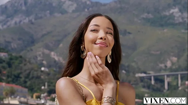 VIXEN Stunning Lia has passionate sex with secret admirer