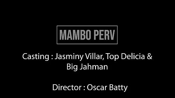 Cute Brazilian mulata, Jasminy Villar double penetrated by huge dicks at nude beach while people watching (Anal, DP, public sex, beach, Monster cock, ebony) OB242