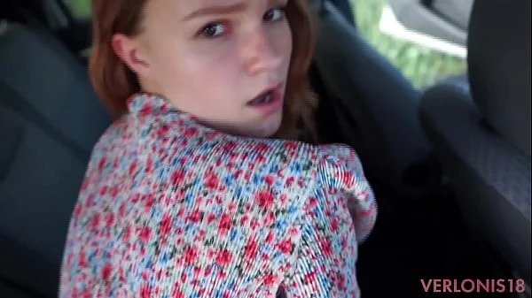 First date took a girl to a field to fuck her tiny pussy