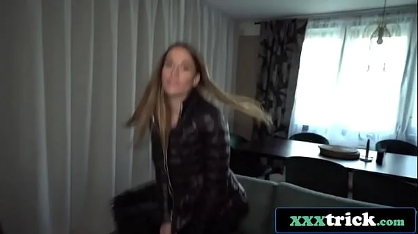 Amateur Beauty Picked Up By American Dude and Fucked For Cash