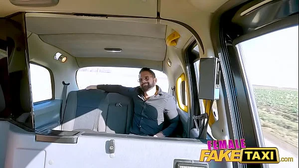 Female Fake Taxi She lets her passenger play with her massive tits