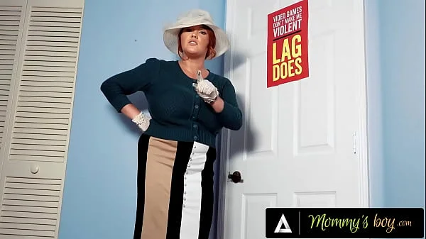 MOMMY'S BOY - POV Your Conservative Christian Redhead Stepmom Gets Lustful At The Sight Of Your Dick