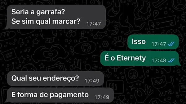 Entregador recebeu o pagamento de outra forma