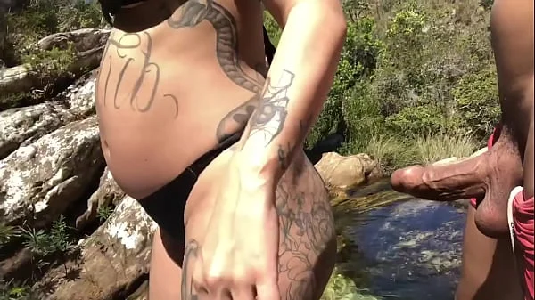 NA CACHOEIRA ELA FICOU CHEIA DE PORRA - Japaaa Rodrigues