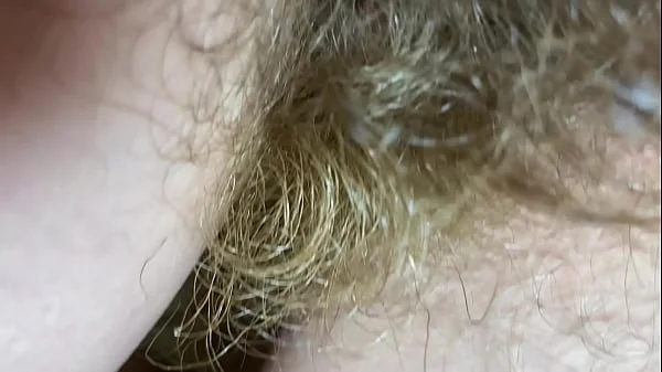 10 minutes of hairy pussy admiration big bush closeup
