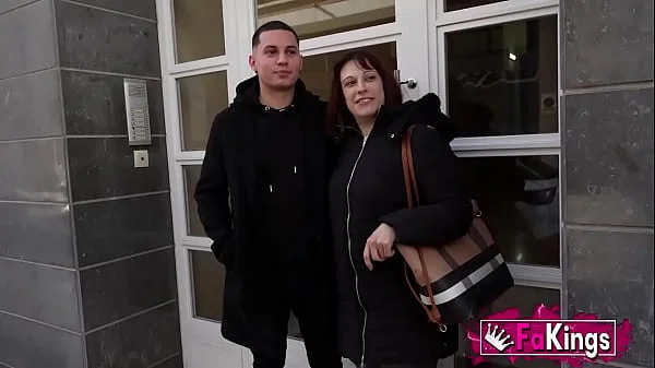 Chubby amateur mommy need our help to bang her young dancing partner