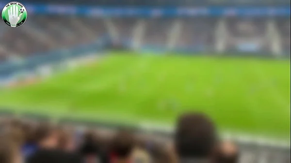 I get fucked in the stadium toilets during a football match