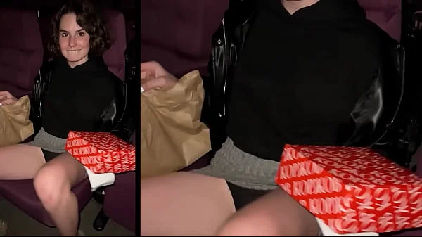 Thrilling Cinema Quickie: Risky Public Sex at the Cinema