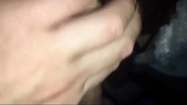 Cumshot in the mouth of a Russian stripper in the toilet of a nightclub