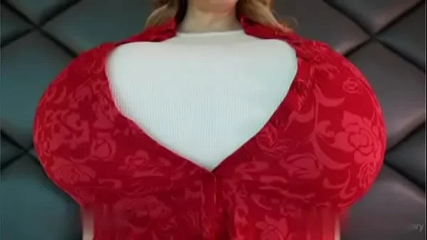 Looking hard at the biggest boobs