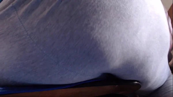 Wonderful farts inside tight yoga pants