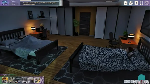 LUST ACADEMY #36 • The busty prof has cute, sexy panties and we like it