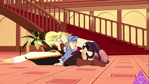 Lucy Natsu Fairy Tail hentai videos  blowjob handjob horny and cumshot gameplay porn uncensored... Thereal3dstories..