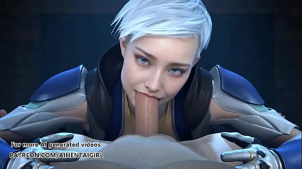 Mortal Kombat Frost Deepthroat Blowjob Uncensored Hentai AI Generated