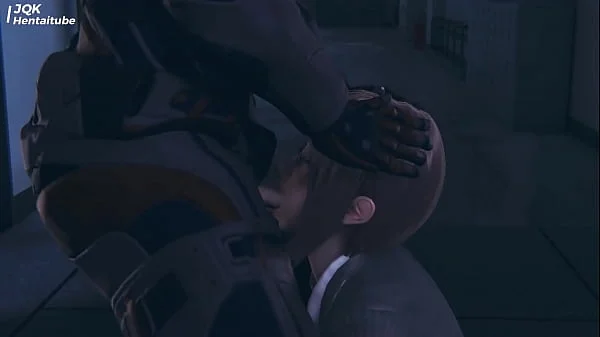 Batman and big boob officer - Hentai 3D Uncensored English sub 04303