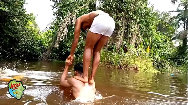 Just by the stream, I escaped my fans to have my pussy fingered till I squirt