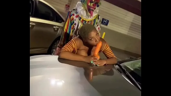 She had two dicks at once