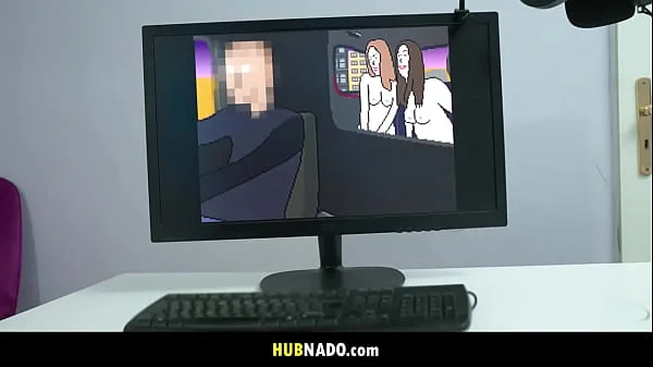 French Babe Lena Coxx Squirts on Boyfriend's Video Game Obsession