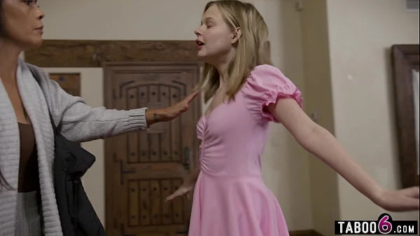 Swapped family teen Coco Lovelock fucked by husband in front of wife