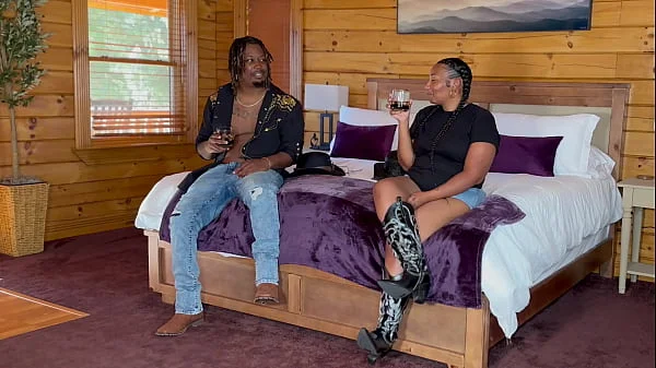 Sexy Cowgirl Visits A Man About A Horse