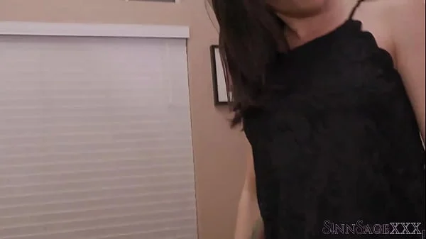 Horny Busty Boss Sinn Sage Fingering Her Butthole!