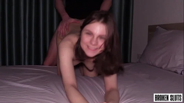 18 Yo Cutie Serves As Submissive Cumdumpster