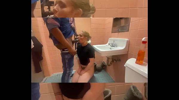 Fast food manager gets smashed in the bathroom