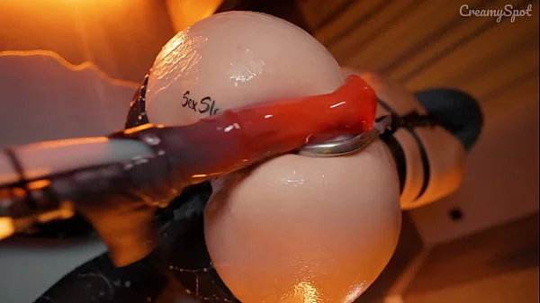 Tied and Creampied: Submissive Girl BDSM Training with an Anal Hook