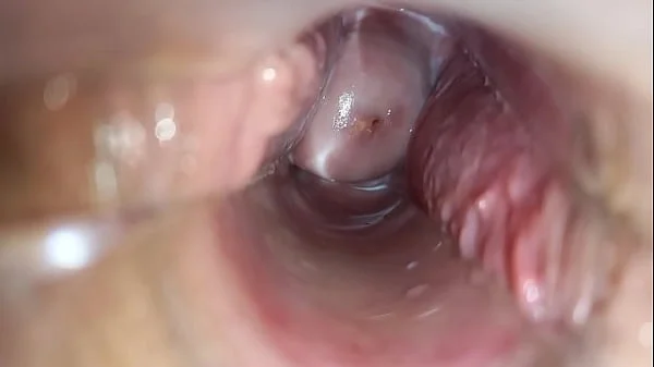 orgasm inside the vagina close-up