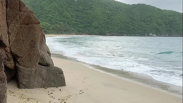 Fucking My Best Friend’s Wife On a Nude Beach During a Business Trip, REAL COUPLE CAUGHT US