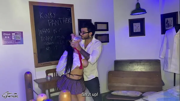 Petite Student Tied up and Gagged Gets Fucked and Dominated Hard with Multiple Creampies!