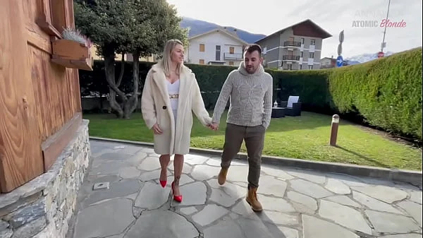 Christmas Gift: A Huge Cock in My Pussy While My Husband Films