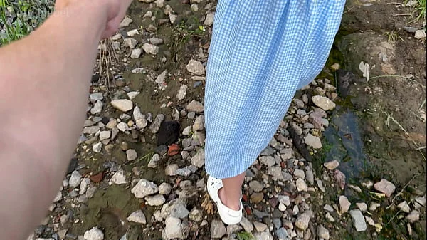 Helped a cute stranger on the street and fucked her on the same day