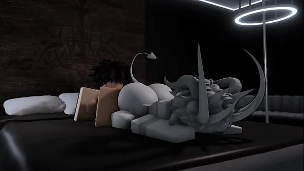 Breeding a Roblox demon slut in a condo